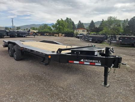 New 2027 Iron Bull 22' 22k Super Single Equipment Trailer