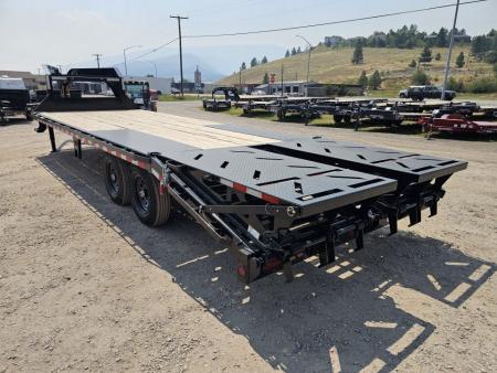 New 2027 Iron Bull 25' 14k Gooseneck Deckover Equipment Trailer