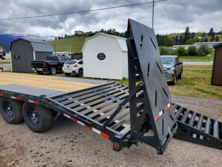New 2027 Iron Bull 25' 14k Gooseneck Deckover Equipment Trailer
