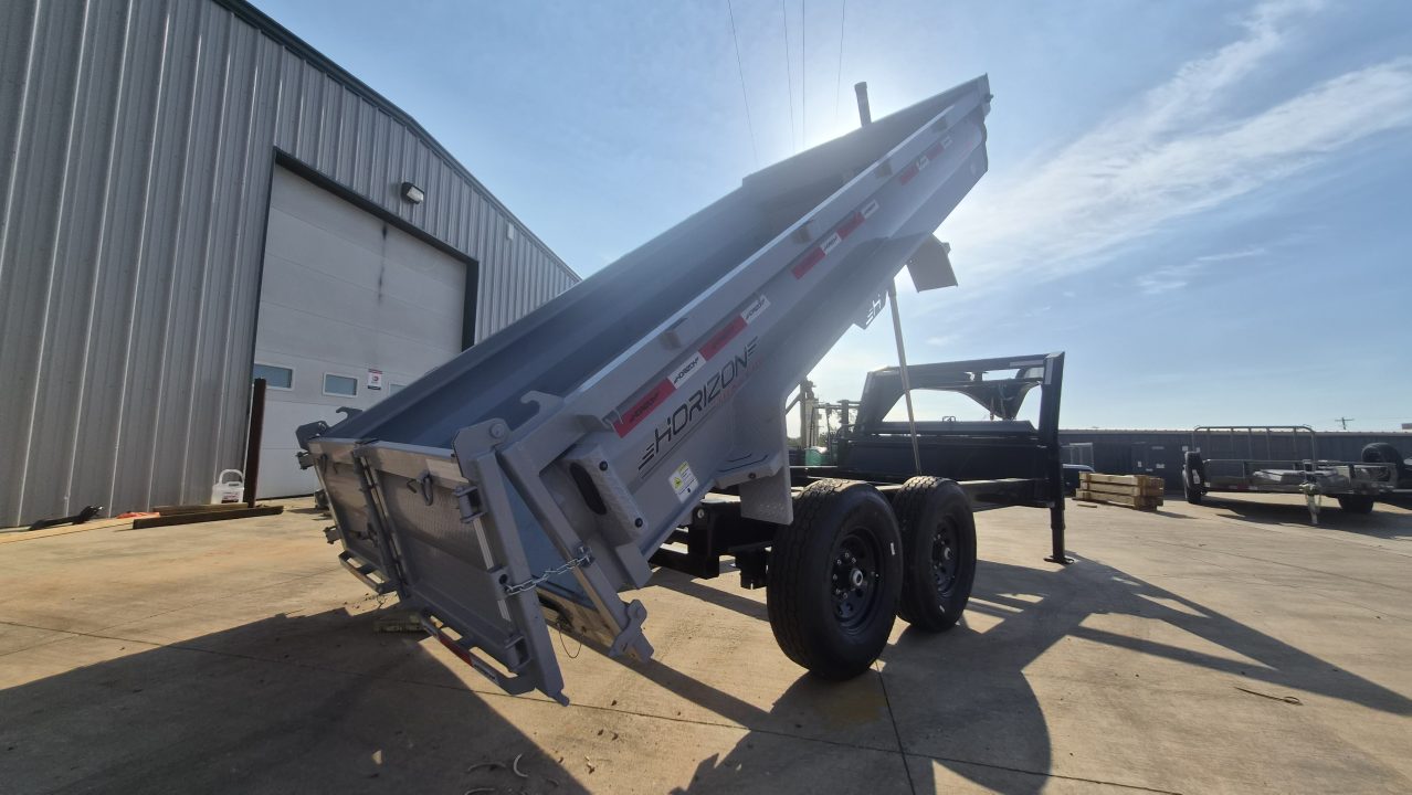 New 2027 Horizon Trailers HZ7 14X83 15.2K Dump GN Dump Trailer