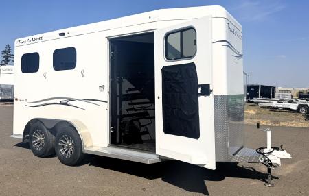 New 2027 Trails West Classic II 2H Warmblood Horse Trailer