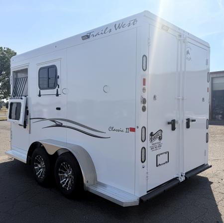 New 2027 Trails West Classic II 2H Warmblood Horse Trailer