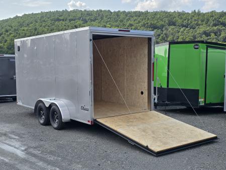 New 2027 Cargo Express 7 x 16 7k Enclosed Trailer - 7' Interior Height - LED Lighting - D-Ring Tie Downs