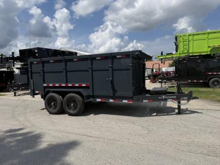 New 2026 Panther Cargo 7X14x4 14K Dump Trailer