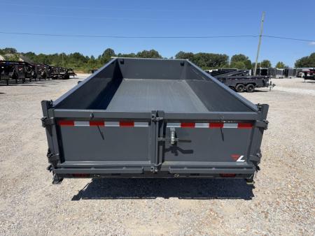 Used 2024 Lamar 83"x16' 14k Gooseneck Dump Trailer