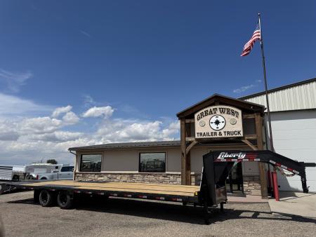 New 2026 Liberty LF25K102X30+5B12GNPF Flatbed Trailer