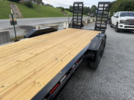 New 2026 Diamond C LPX210 Equipment Trailer **ABS BRAKES** EXTRA WIDE STAND UP RAMPS