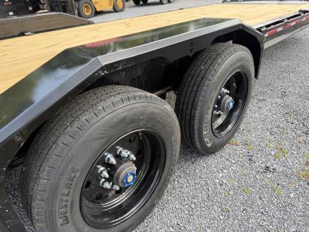 New 2026 Diamond C LPX210 Equipment Trailer **ABS BRAKES** EXTRA WIDE STAND UP RAMPS