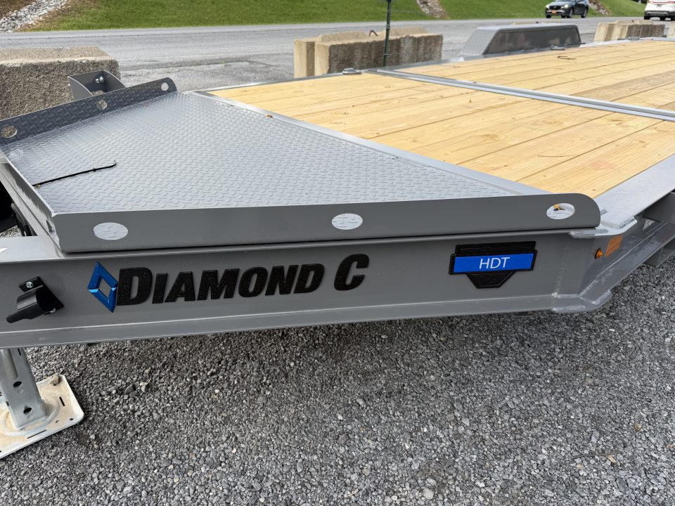 New 2026 Diamond C HDT207 Tilt Trailer 16+4 14 PLY TIRES SLIPPER ROLLER , FORK HOLDERS