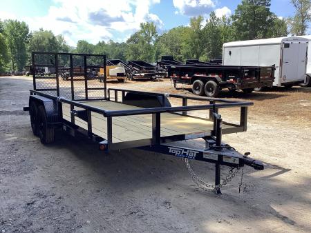 New 2027 Top Hat Trailers MP16X77 Utility Trailer