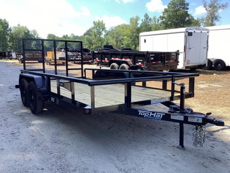New 2027 Top Hat Trailers MP14X77 Utility Trailer
