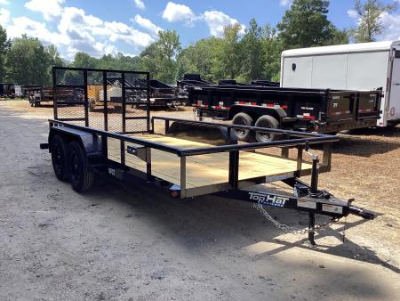 New 2027 Top Hat Trailers MP16X77 Utility Trailer