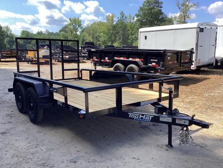 New 2027 Top Hat Trailers MP12X77 Utility Trailer