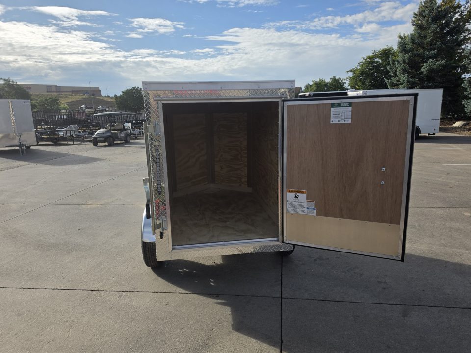 New 2027 Continental Cargo 4x6SA Cargo / Enclosed Trailer