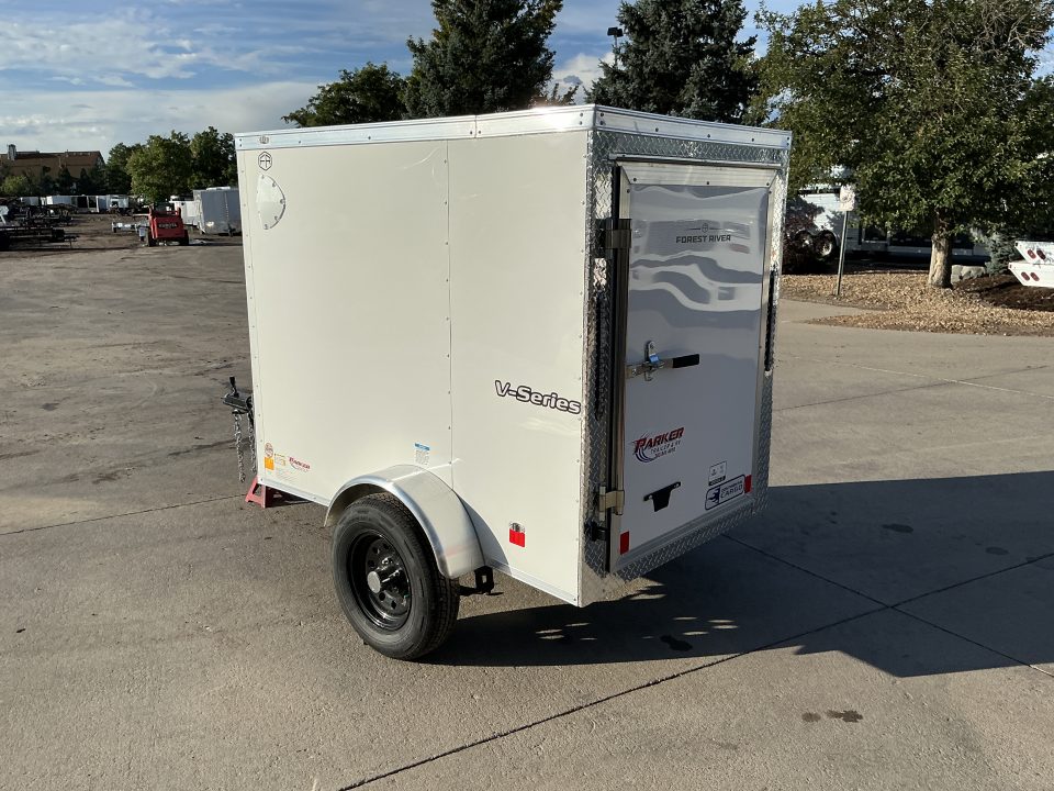 New 2027 Continental Cargo 4x6SA Cargo / Enclosed Trailer