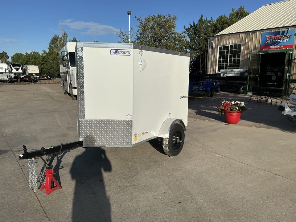 New 2027 Continental Cargo 4x6SA Cargo / Enclosed Trailer