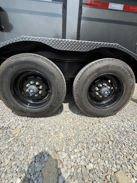 New 2027 Diamond C LPT 210 Dump Trailer, PACESETTER EDITION, 23K GVWR, 7GA FLOOR, HYD JACKS, ABS BRAKES, FORK HOLDERS