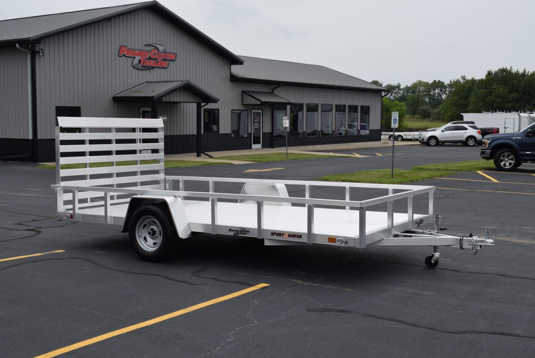 New 2027 Sport Haven 7x14 Aluminum Utility Trailer