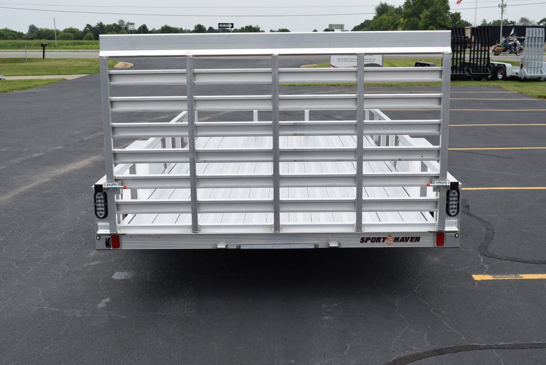 New 2027 Sport Haven 7x14 Aluminum Utility Trailer