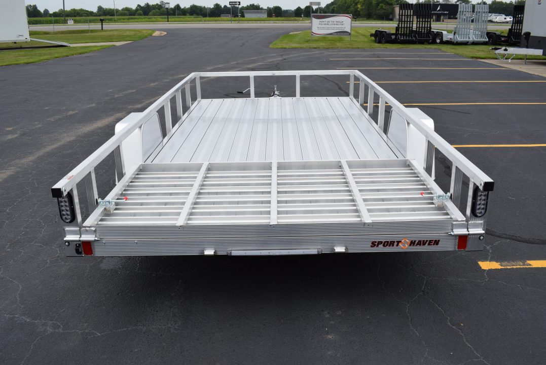 New 2027 Sport Haven 7x14 Aluminum Utility Trailer