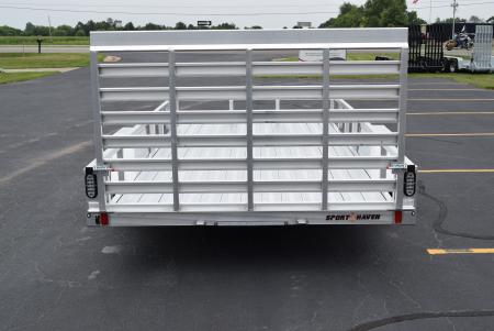 New 2027 Sport Haven 7x14 Aluminum Utility Trailer