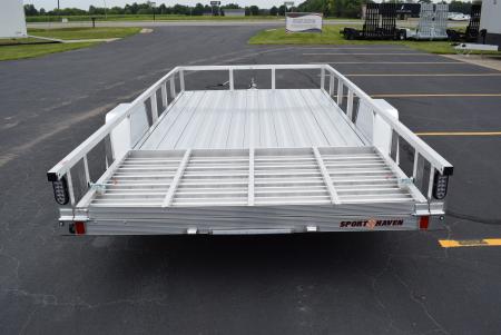 New 2027 Sport Haven 7x14 Aluminum Utility Trailer