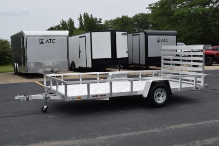 New 2027 Sport Haven 7x14 Aluminum Utility Trailer