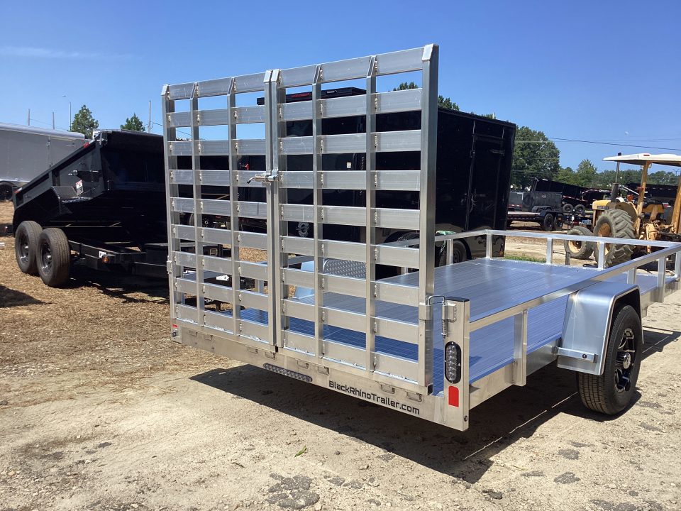 New 2027 Black Rhino LSS714A Utility Trailer