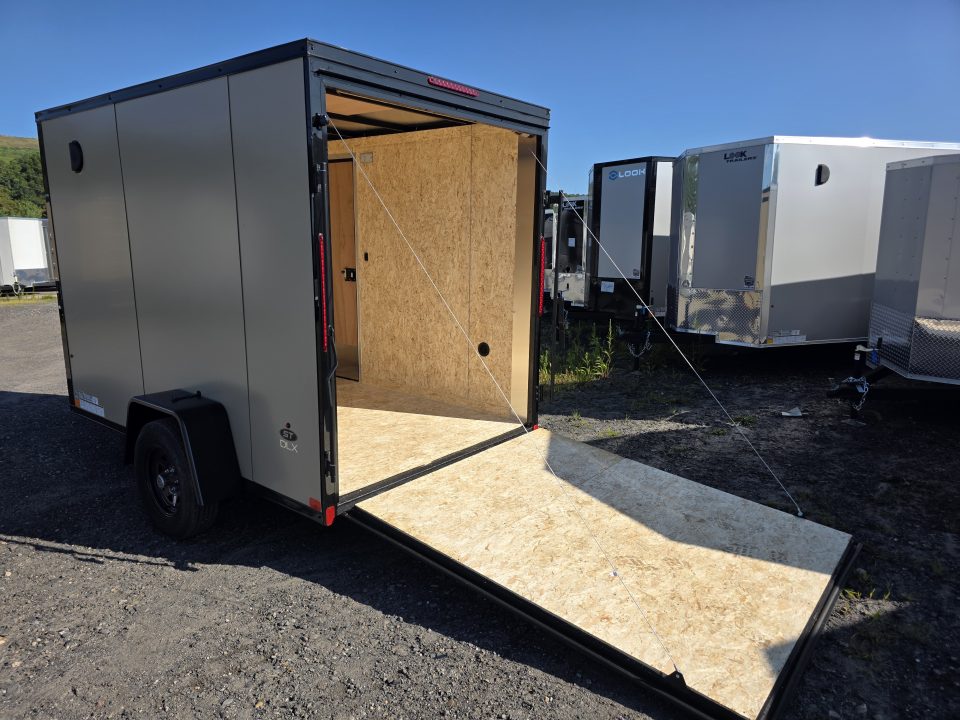 New 2027 Look Trailers ST DLX 6X10 - RAMP Cargo / Enclosed Trailer