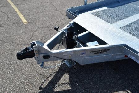 New BND 6x12 GALVANIZED SCISSOR LIFT TRAILER w/ 5200LB AXLES