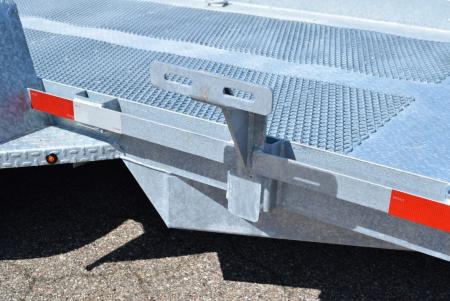 New BND 6x12 GALVANIZED SCISSOR LIFT TRAILER w/ 5200LB AXLES