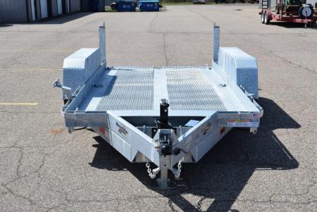 New BND 6x12 GALVANIZED SCISSOR LIFT TRAILER w/ 5200LB AXLES