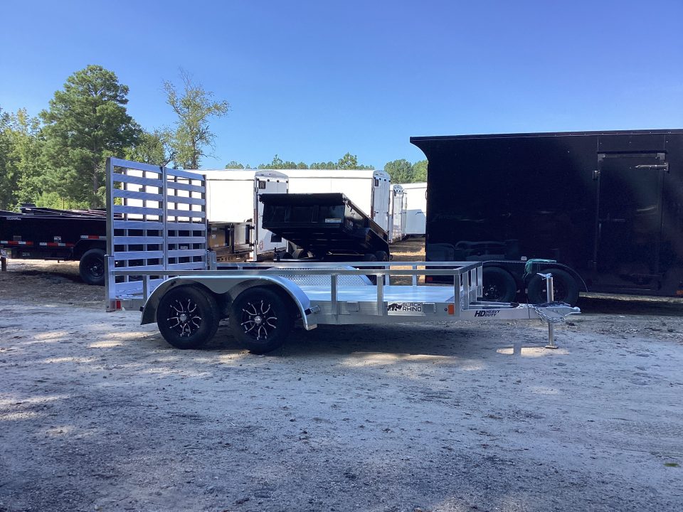 New 2027 Black Rhino LST712A Utility Trailer