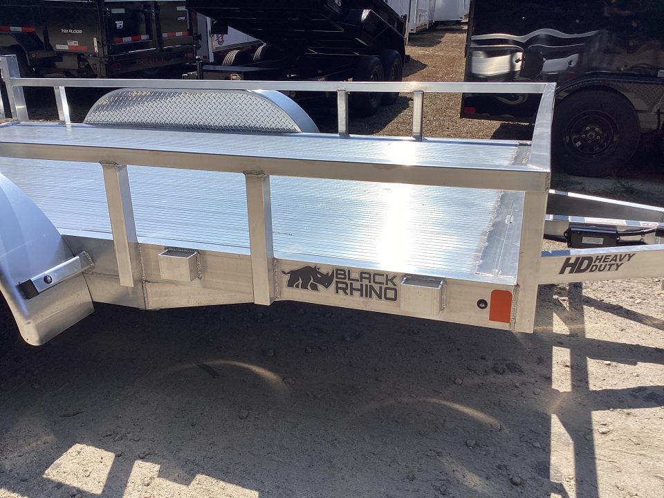 New 2027 Black Rhino LST712A Utility Trailer