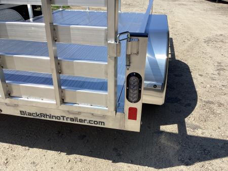 New 2027 Black Rhino LST712A Utility Trailer