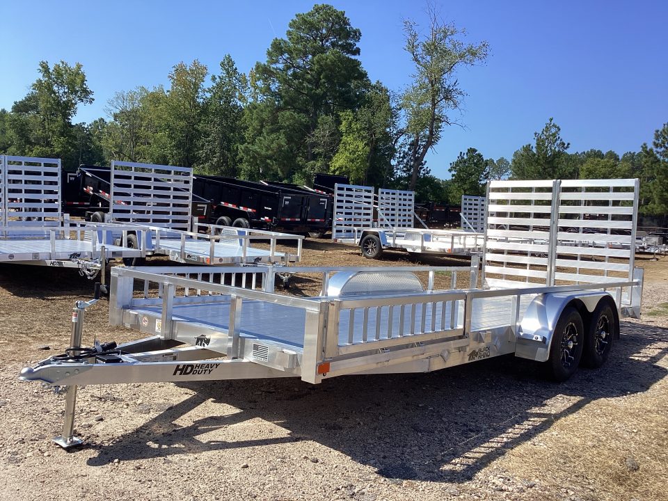 New 2027 Black Rhino LST718A Utility Trailer