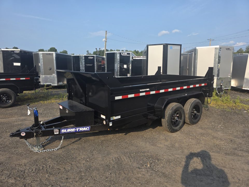 New 2027 Sure-Trac 6X12 10K - RAMPS Dump Trailer