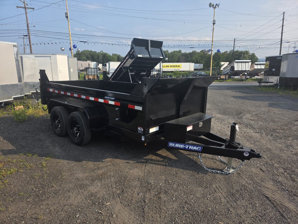 New 2027 Sure-Trac 6X12 10K - RAMPS Dump Trailer