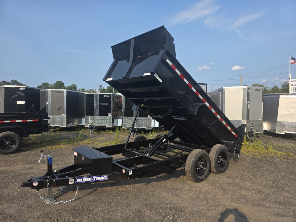 New 2027 Sure-Trac 6X12 10K - RAMPS Dump Trailer