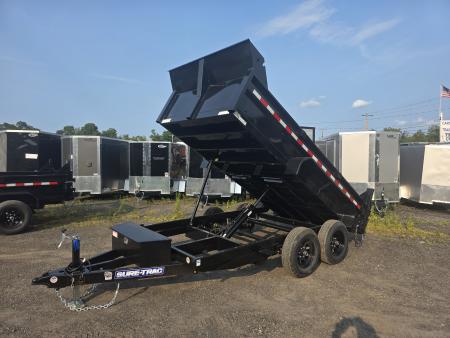 New 2027 Sure-Trac 6X12 10K - RAMPS Dump Trailer