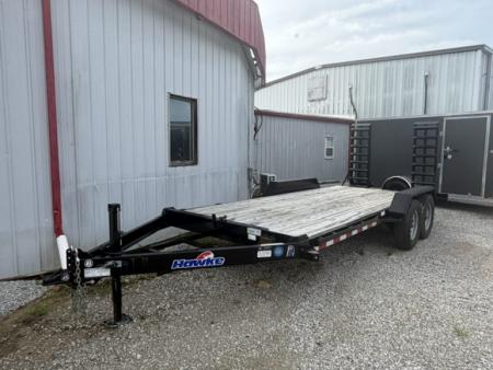New 2024 Hawke Trailers 18’ 14K Equipment Trailer **COST**