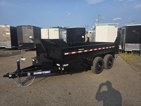 New 2027 Sure-Trac 6X12 10K - RAMPS Dump Trailer