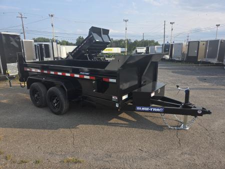 New 2027 Sure-Trac 6X12 10K - RAMPS Dump Trailer