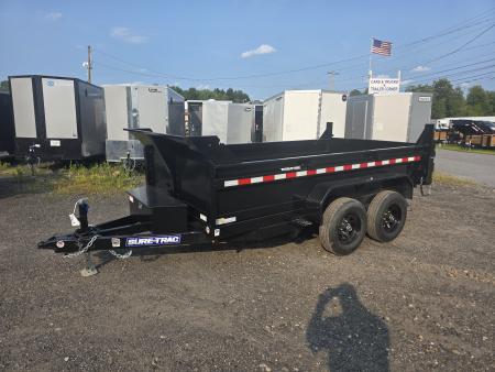New 2027 Sure-Trac 6X12 10K - RAMPS Dump Trailer