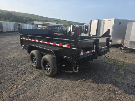 New 2027 Sure-Trac 6X12 10K - RAMPS Dump Trailer