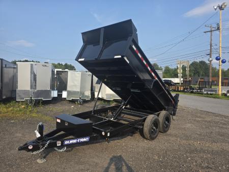 New 2027 Sure-Trac 6X12 10K - RAMPS Dump Trailer