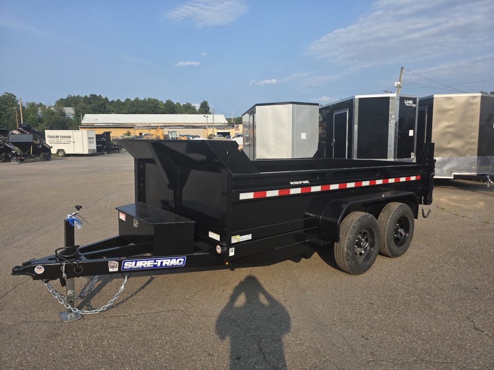 New 2027 Sure-Trac 6X12 10K - RAMPS Dump Trailer