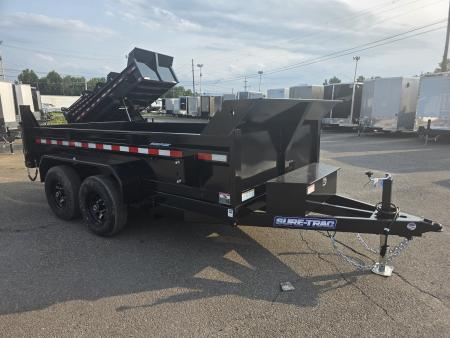 New 2027 Sure-Trac 6X12 10K - RAMPS Dump Trailer