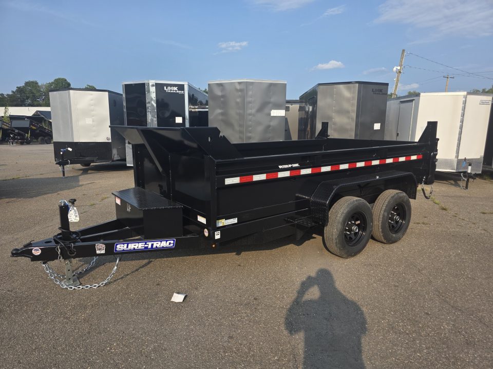 New 2027 Sure-Trac 6X12 10K - RAMPS Dump Trailer