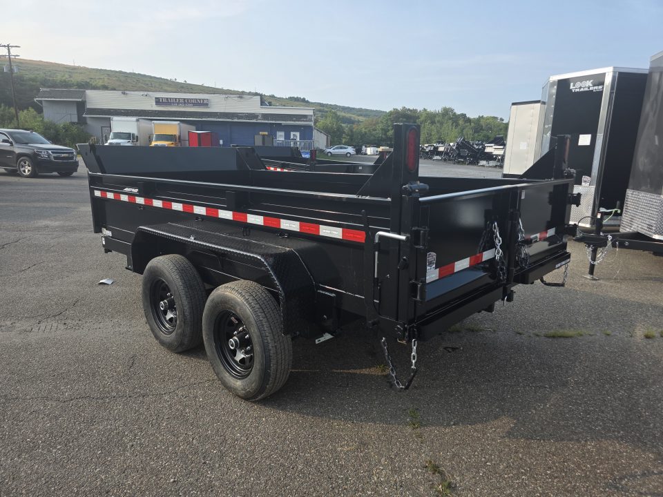 New 2027 Sure-Trac 6X12 10K - RAMPS Dump Trailer